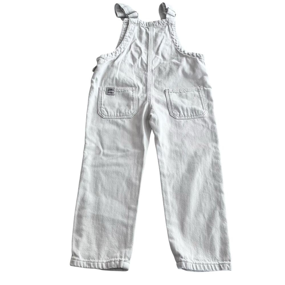 MNG unisex neutral cotton overalls size 2/3